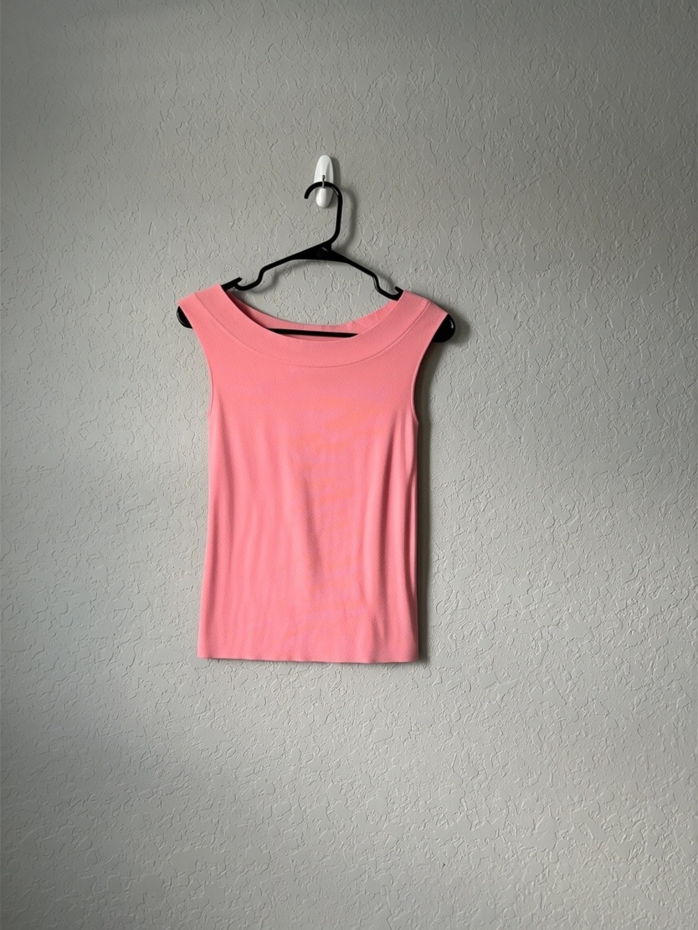 LOFT Coral Sleeveless Boatneck Tank. Size XS